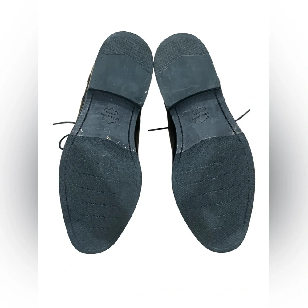 Cole‎ Haan Sawyer Oxford Cap Toe Black Dress Shoes Men's Size 12M Style C35106